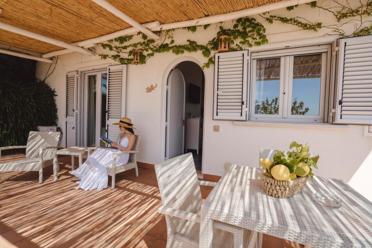 Ferienwohnung Le Ruve Bianche Vibonati Exterior foto